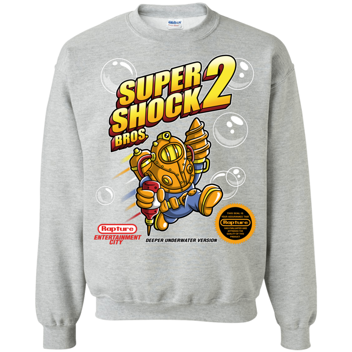 Super Shock Bros 2 Crewneck Sweatshirt