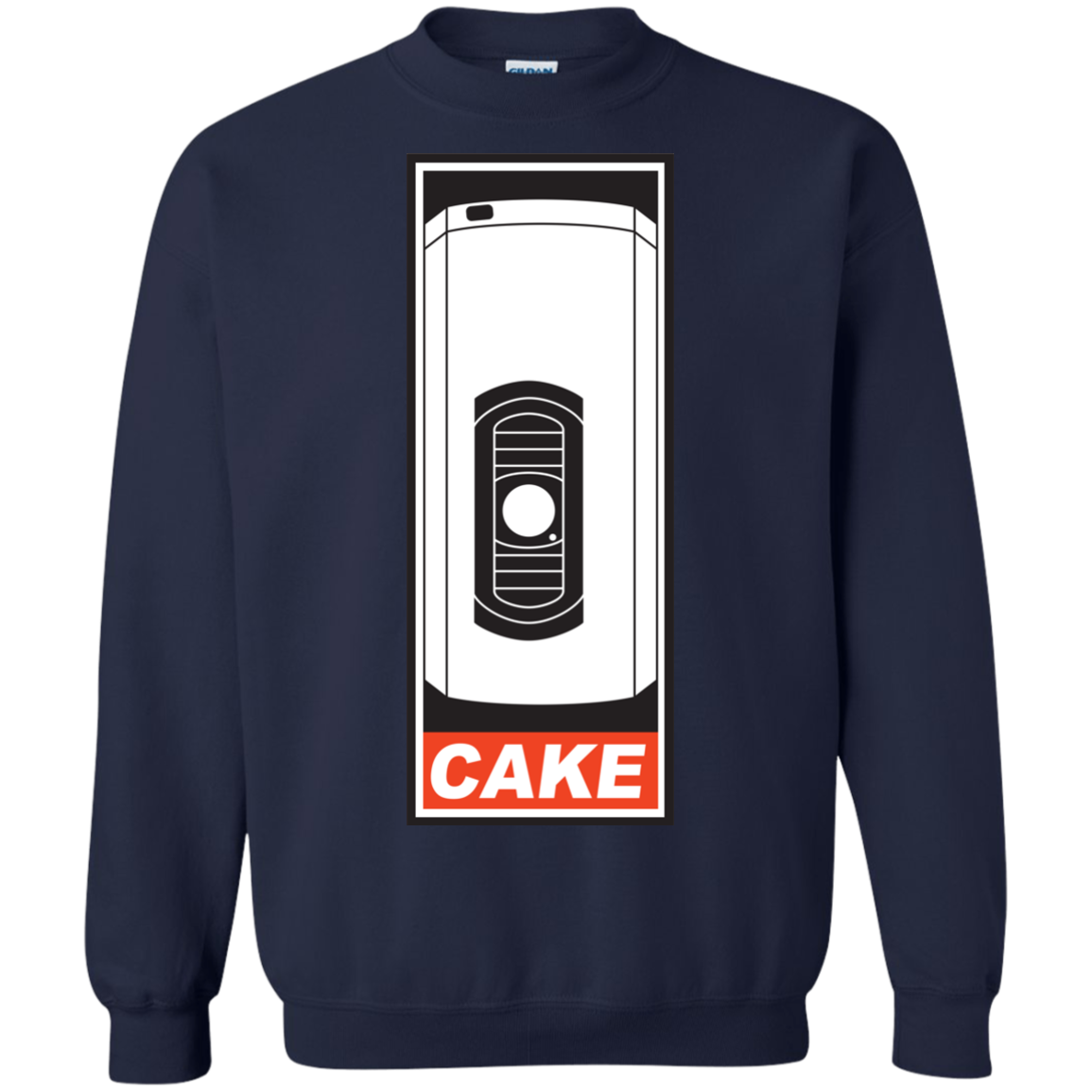 Cake is a Lie Crewneck Sweatshirt