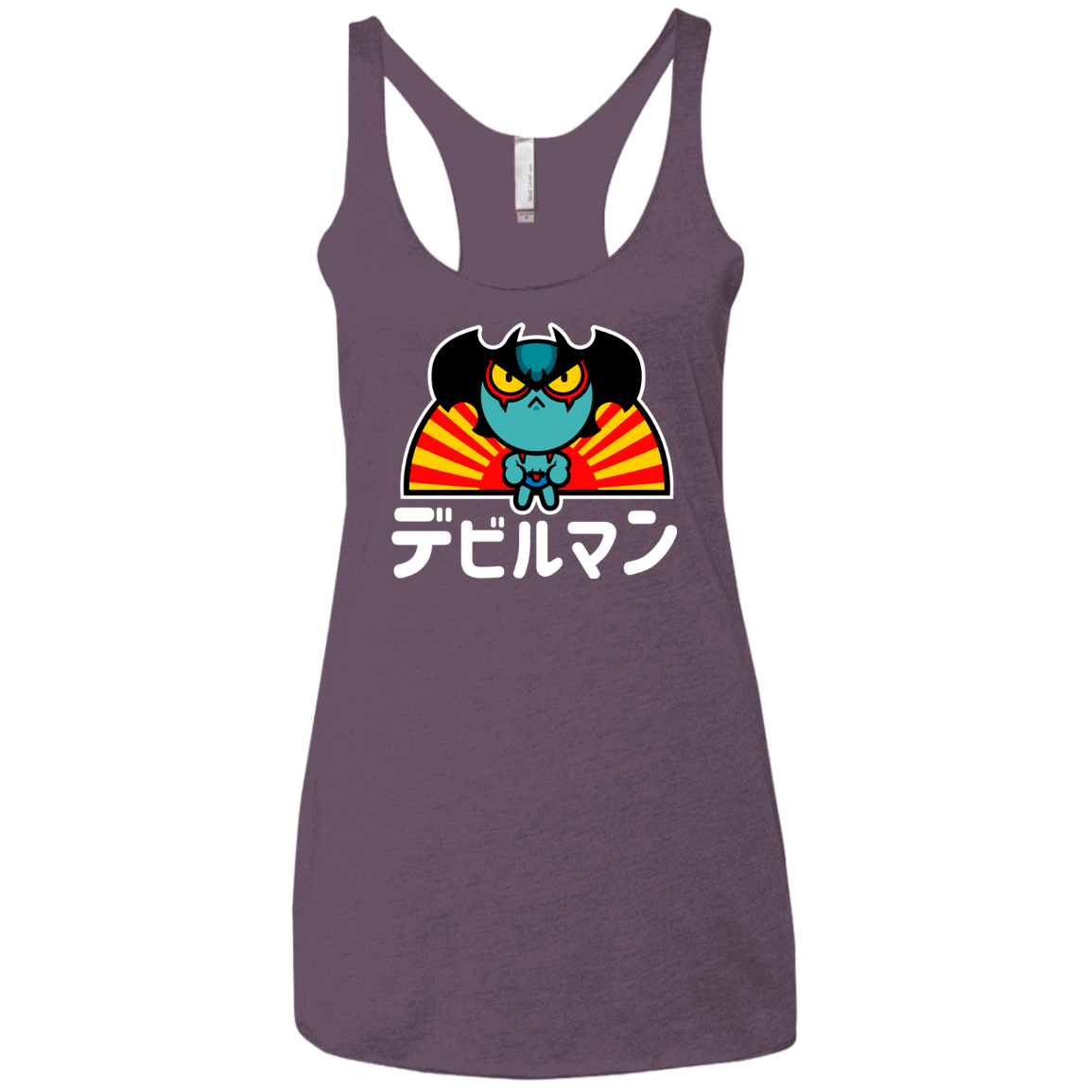 ChibiDebiruman Women's Triblend Racerback Tank