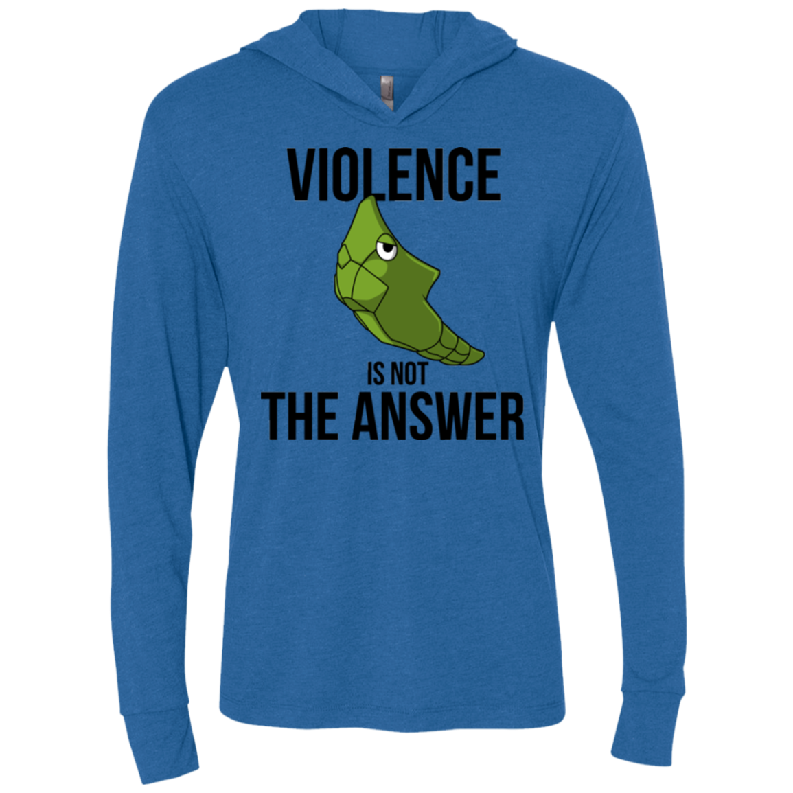 Metapeace Triblend Long Sleeve Hoodie Tee