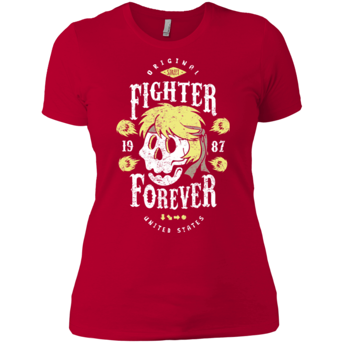 Fighter Forever Ken Women's Premium T-Shirt