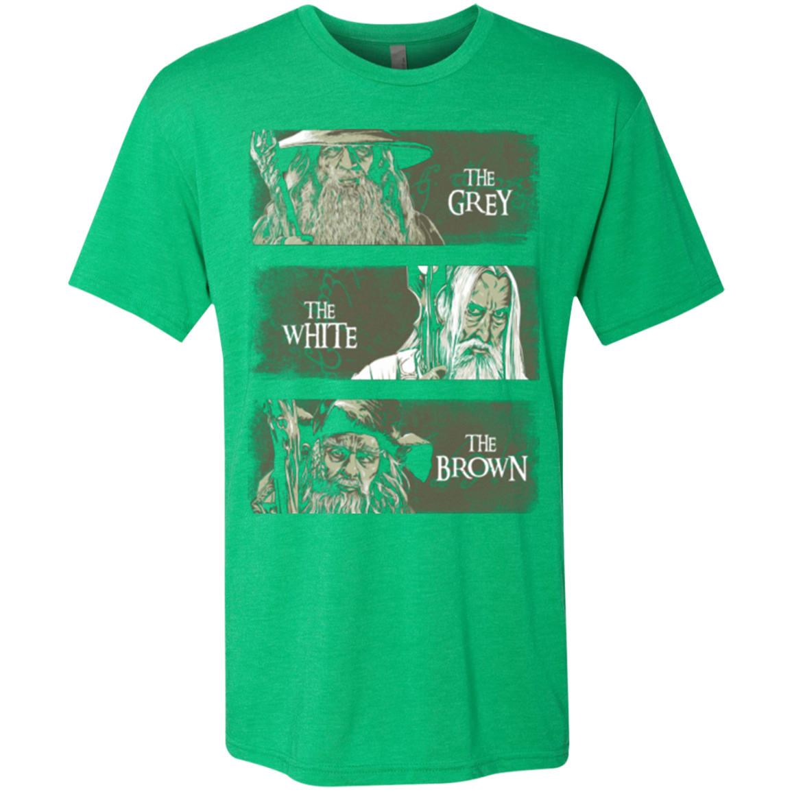 Wizards of Middle Earth Men's Triblend T-Shirt