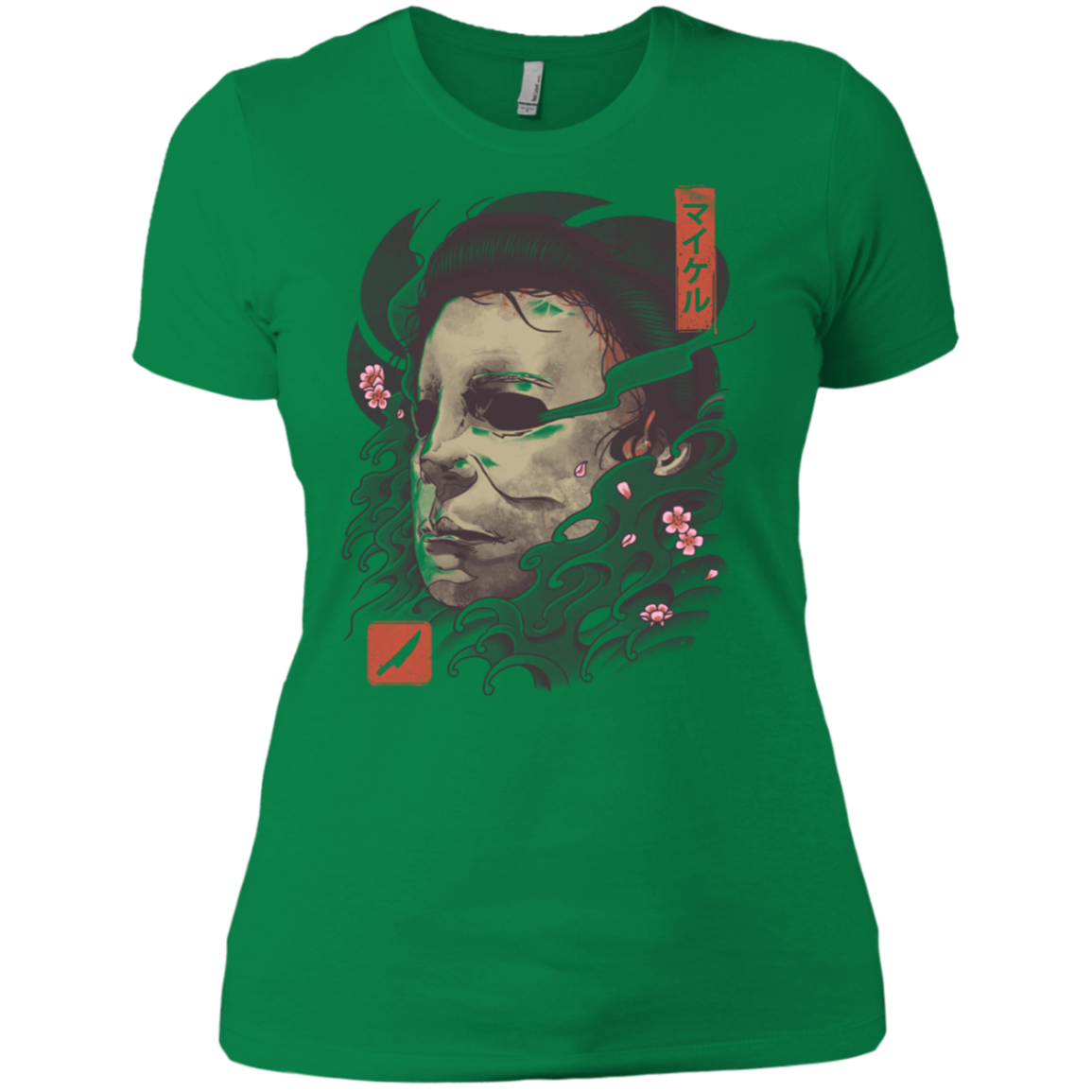 Oni Slasher Mask Women's Premium T-Shirt