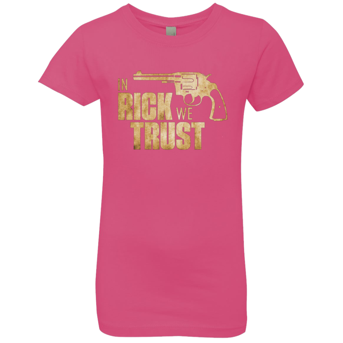 In Rick We Trust Girls Premium T-Shirt