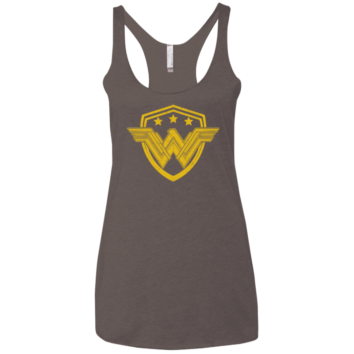 Wonder Eagle Women's Triblend Racerback Tank