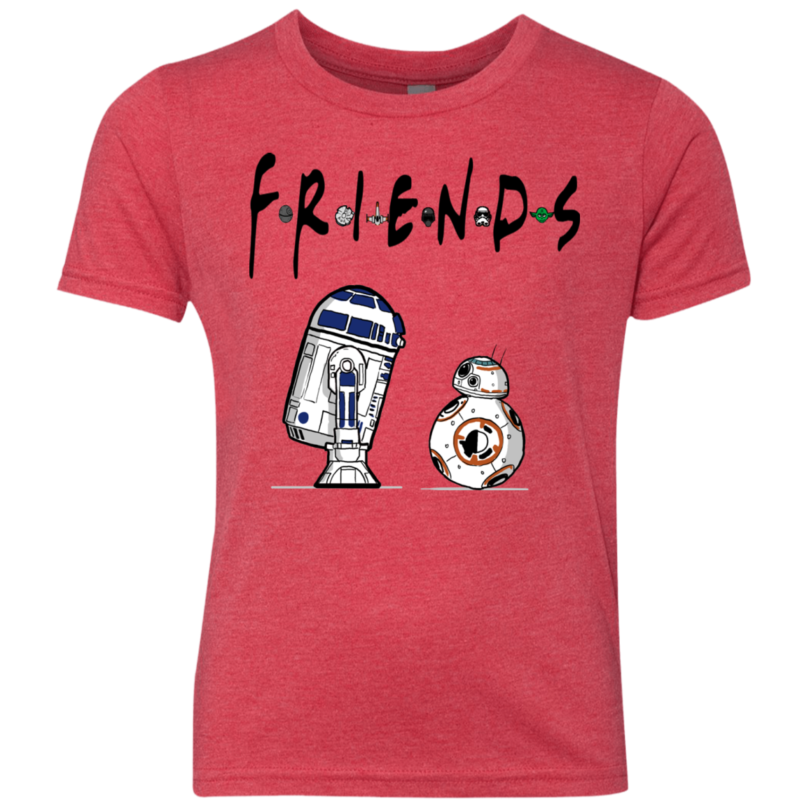 Droid Friends Youth Triblend T-Shirt
