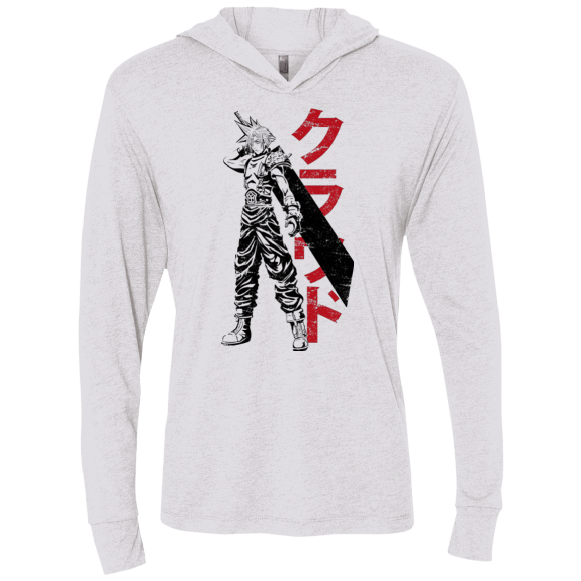 Mercenary Triblend Long Sleeve Hoodie Tee
