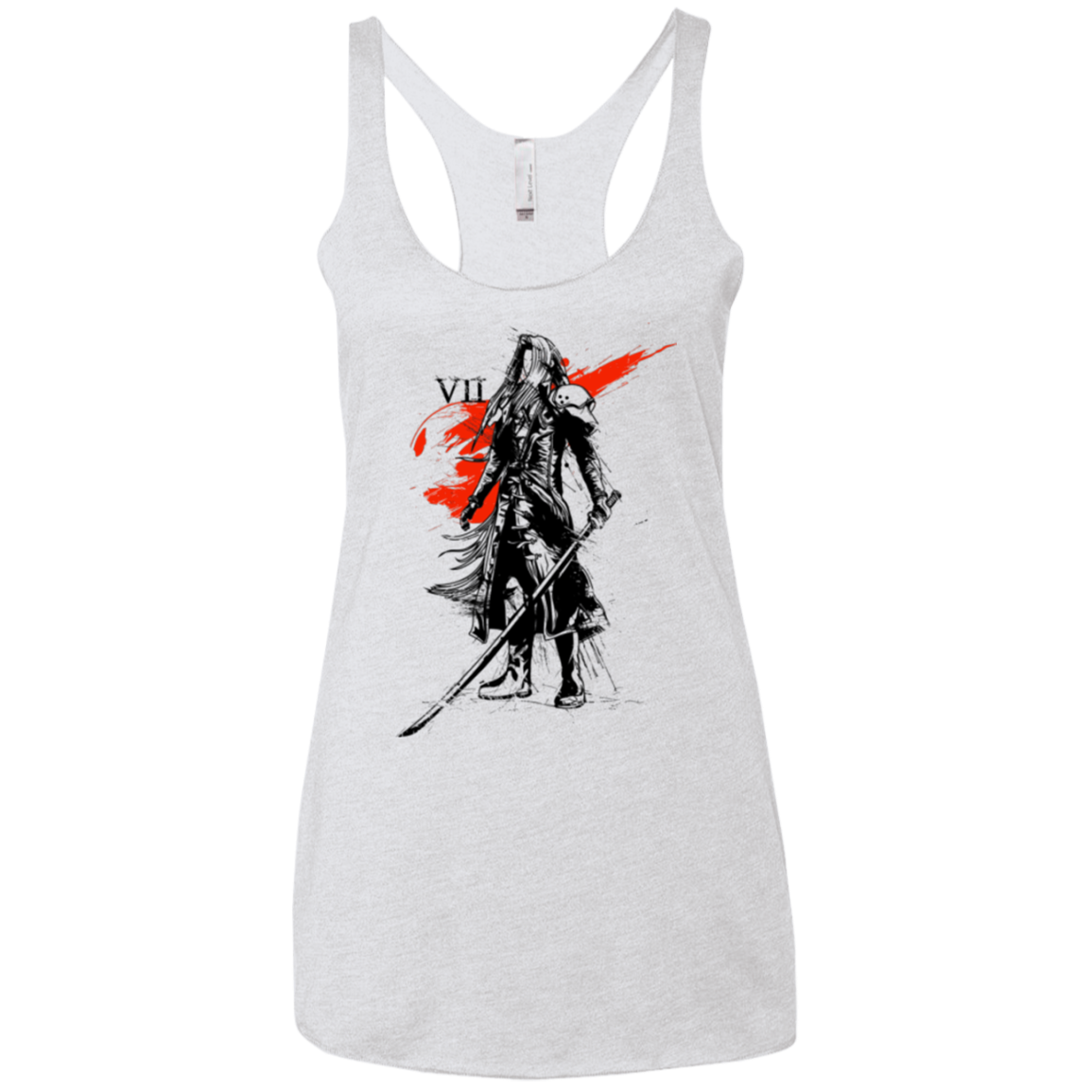 Traditional exsoldier Women's Triblend Racerback Tank