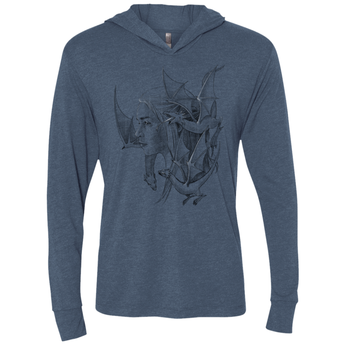 Mother Triblend Long Sleeve Hoodie Tee