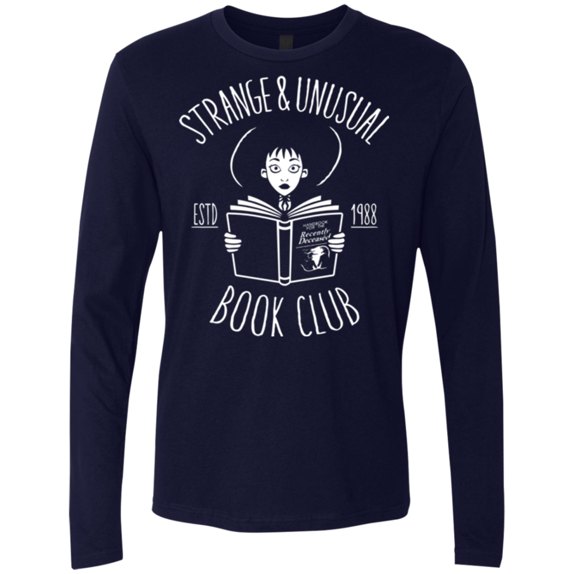 Unusual Book Club Men's Premium Long Sleeve