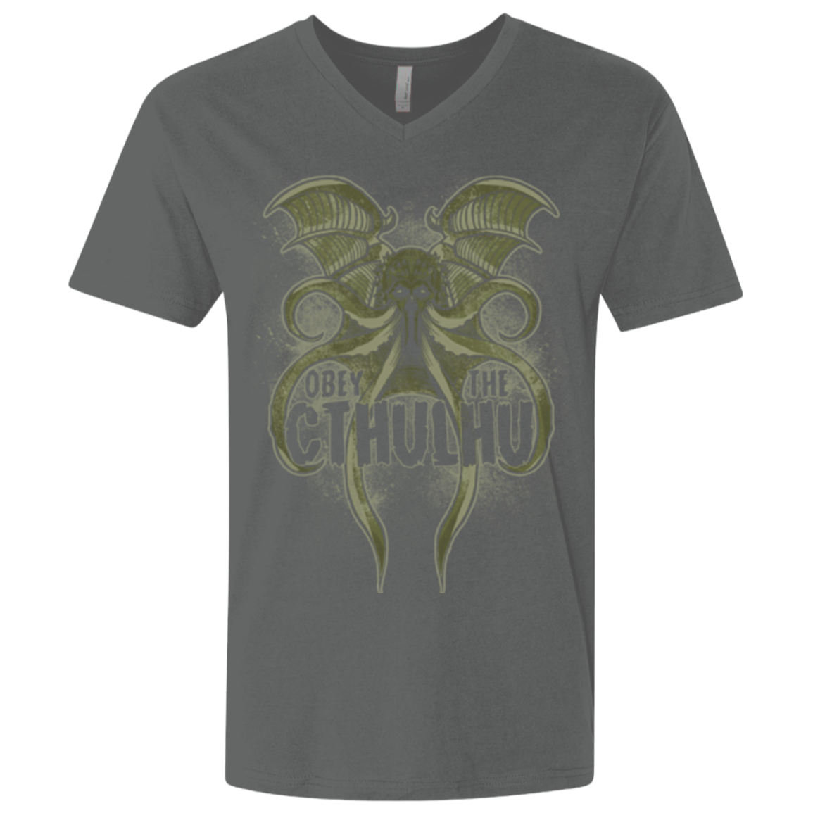 Obey the Cthulhu Men's Premium V-Neck