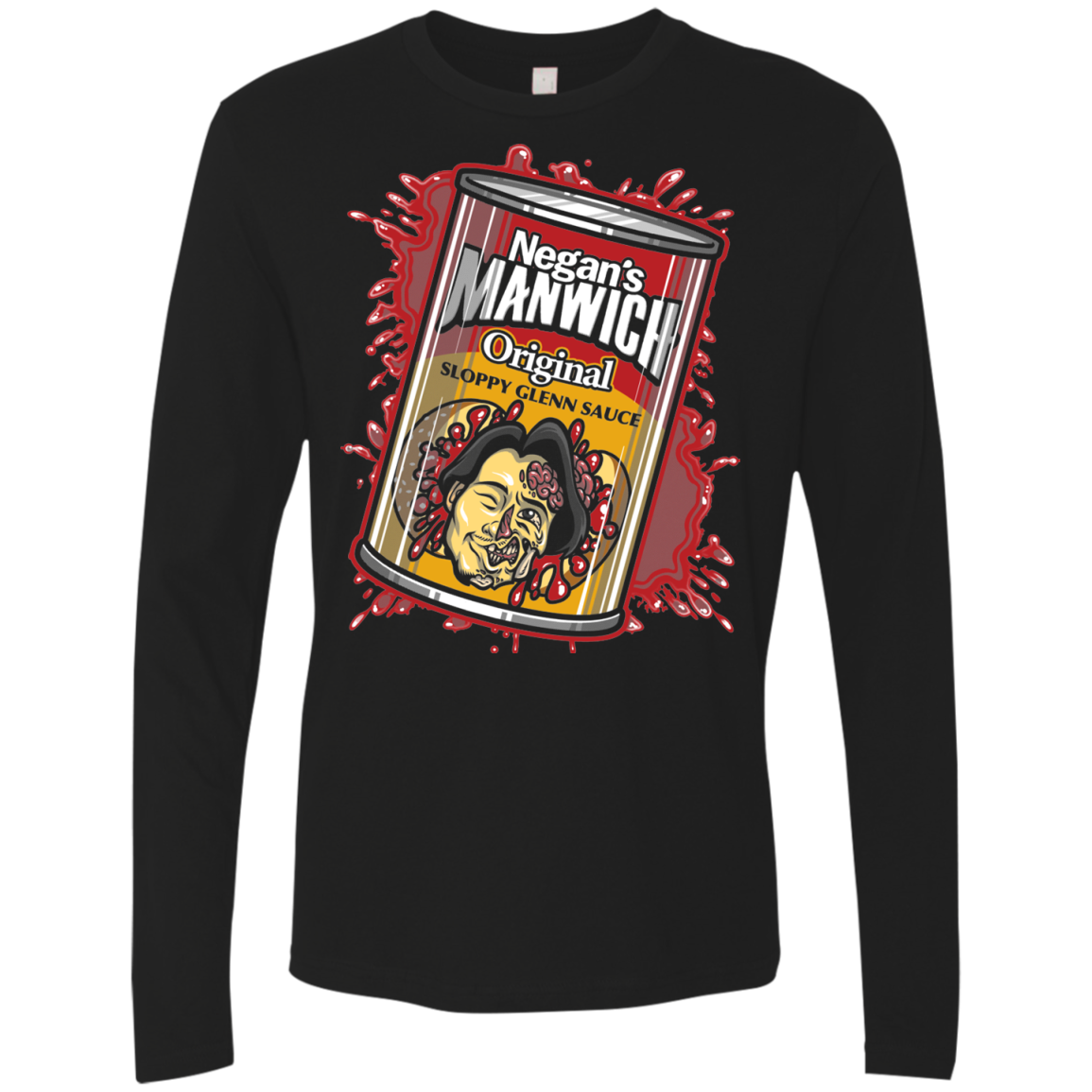 Negans Manwich Men's Premium Long Sleeve
