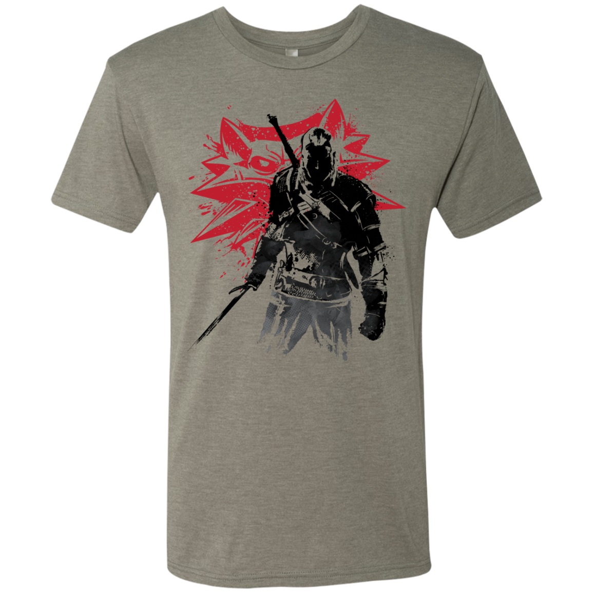 The Witcher Sumie Men's Triblend T-Shirt