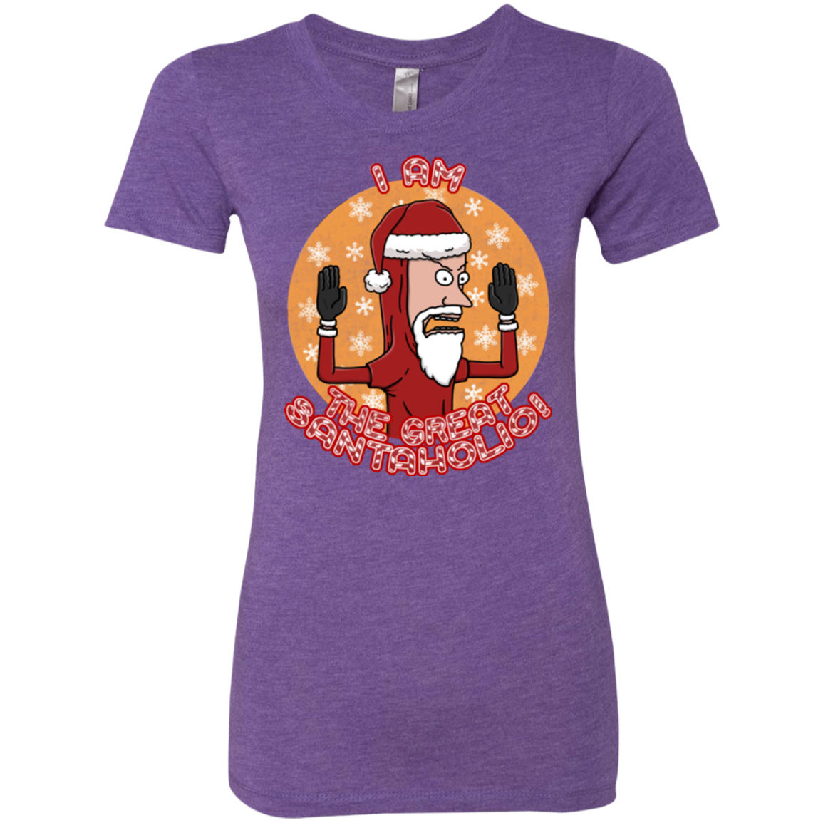 The Great Santaholio Women's Triblend T-Shirt