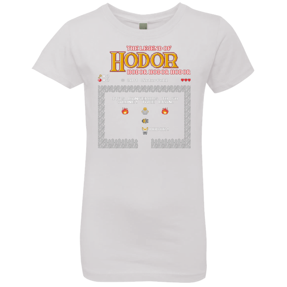 The Legend of Hodor Girls Premium T-Shirt