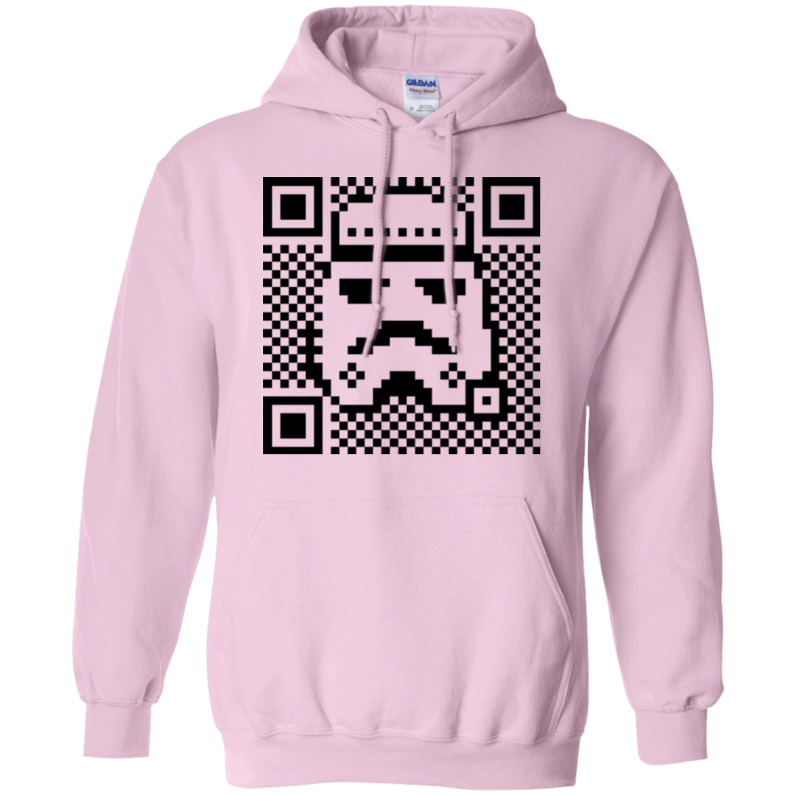 QR trooper Pullover Hoodie