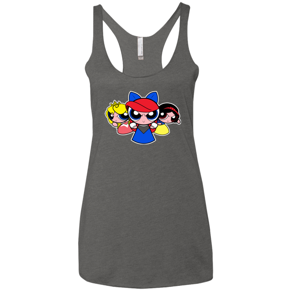 Princess Puff Girls Women's Triblend Racerback Tank