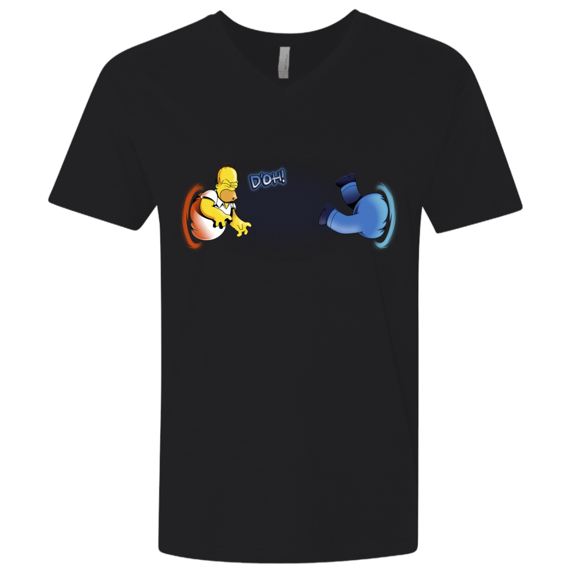 Portal D'oh Men's Premium V-Neck