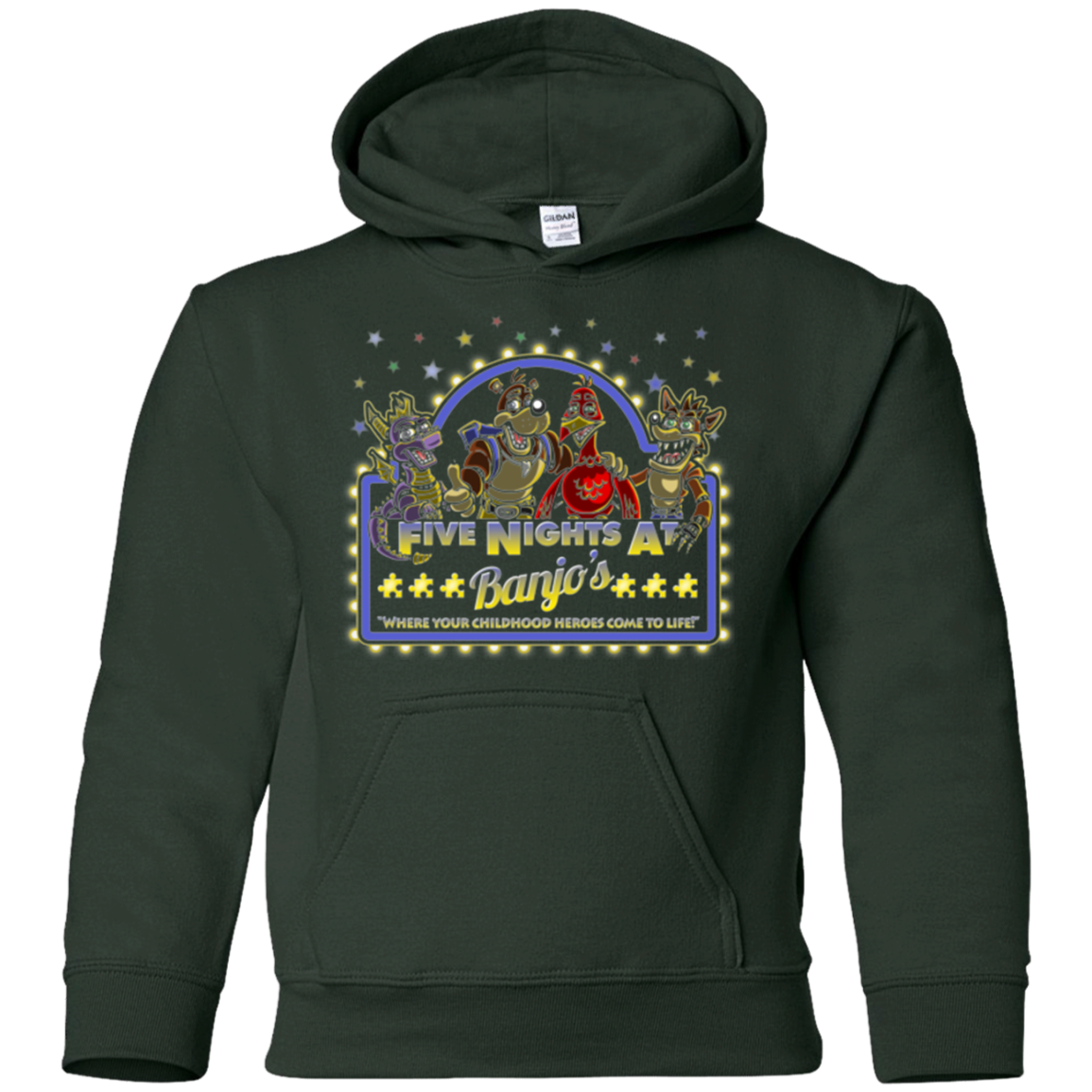 Five Nights at Banjos Youth Hoodie