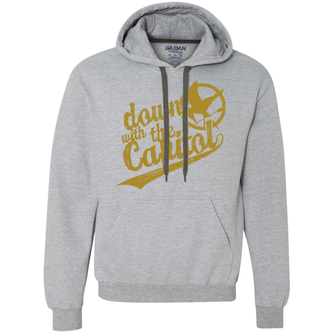 Down with the Capitol Premium Fleece Hoodie