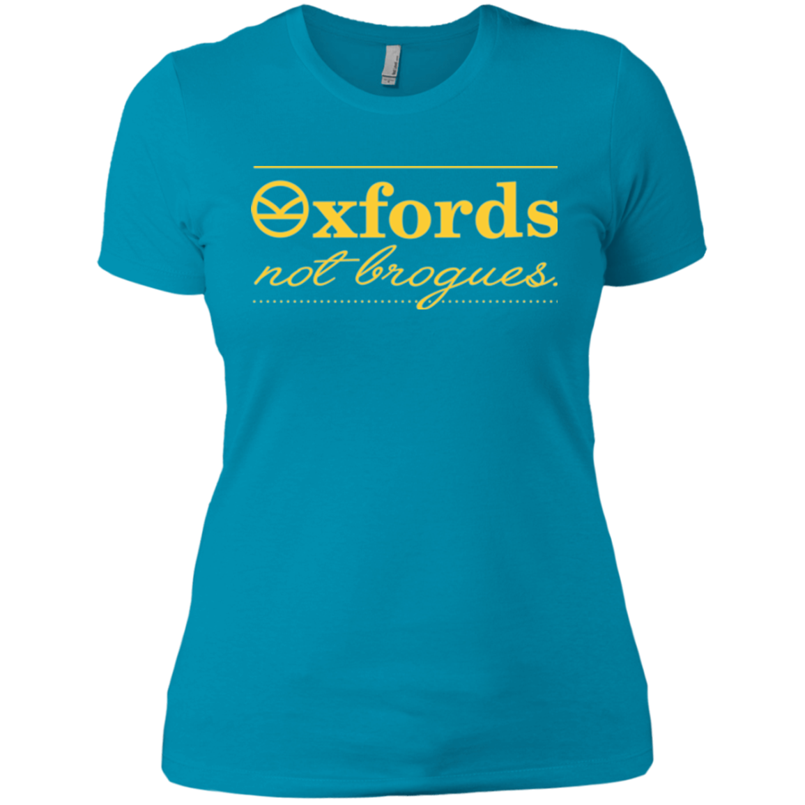 Oxfords Not Brogues Women's Premium T-Shirt