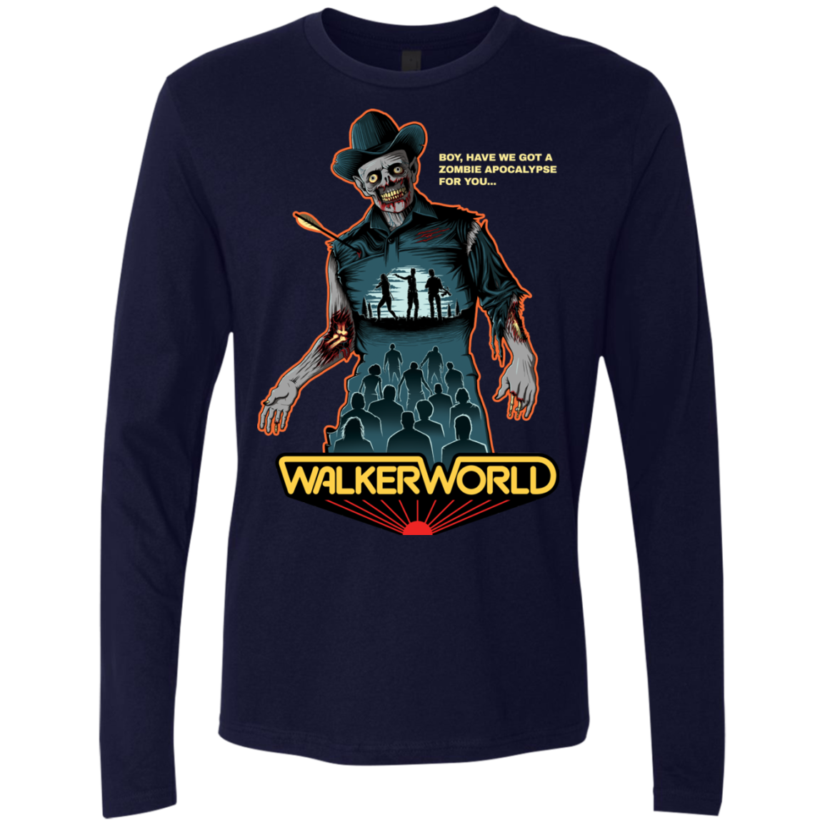 Walker World Men's Premium Long Sleeve