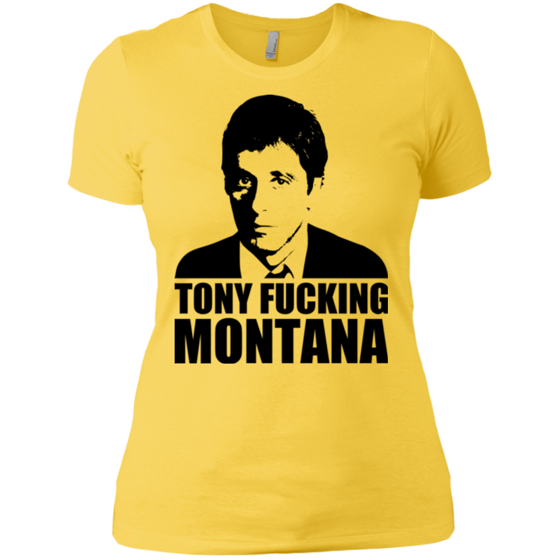 Tony Fucking Montana Women's Premium T-Shirt