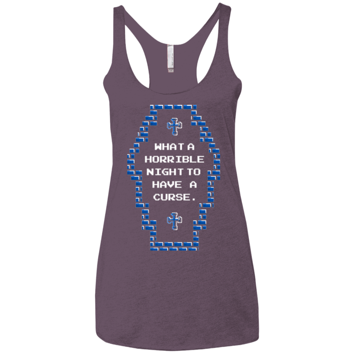 What a Horrible Night Women's Triblend Racerback Tank