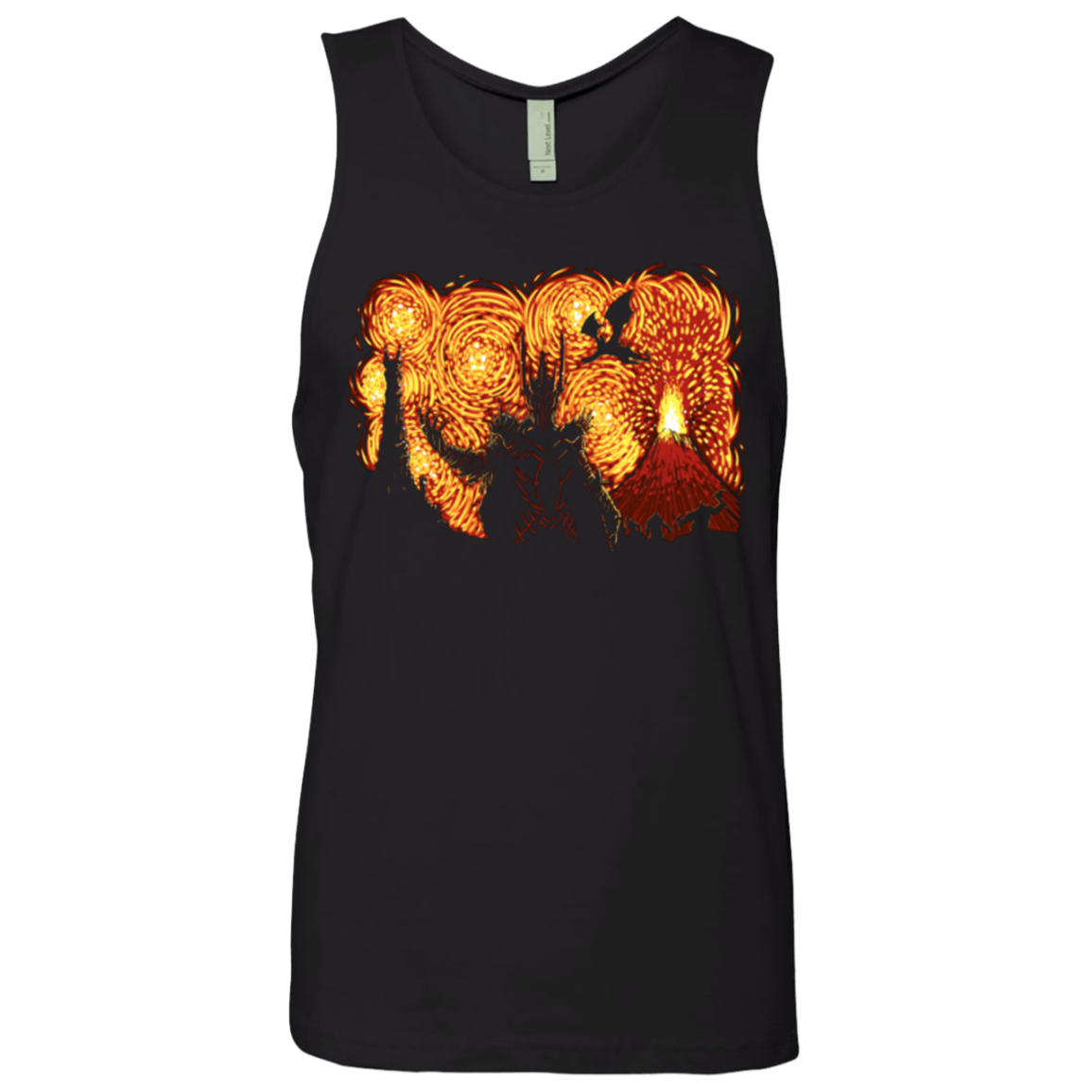 Starry Middle Earth Men's Premium Tank Top