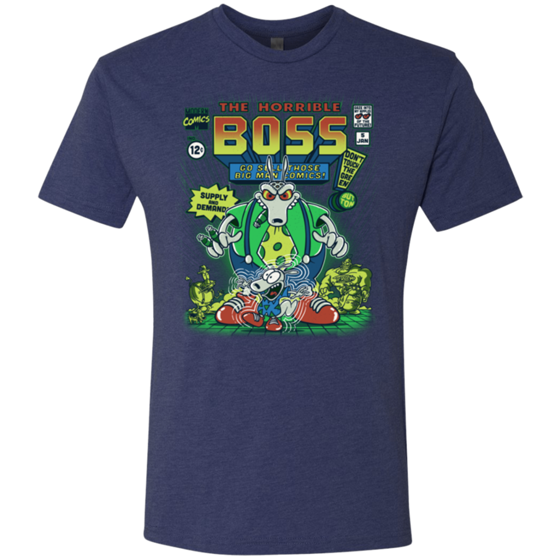 The Horrible Boss Men's Triblend T-Shirt