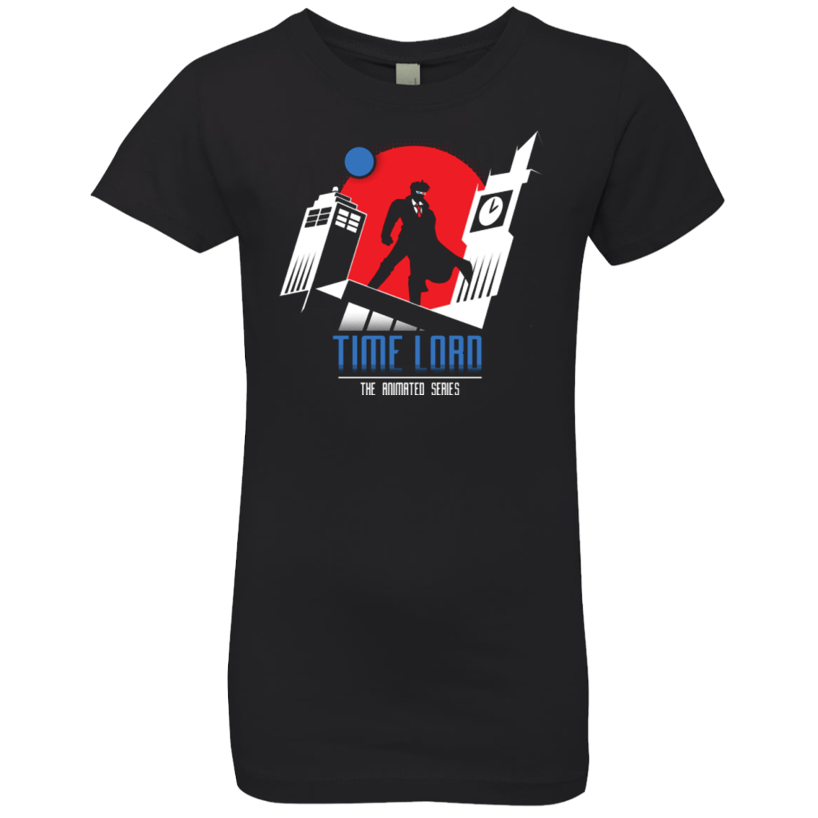 Time Lord Animated Series Girls Premium T-Shirt