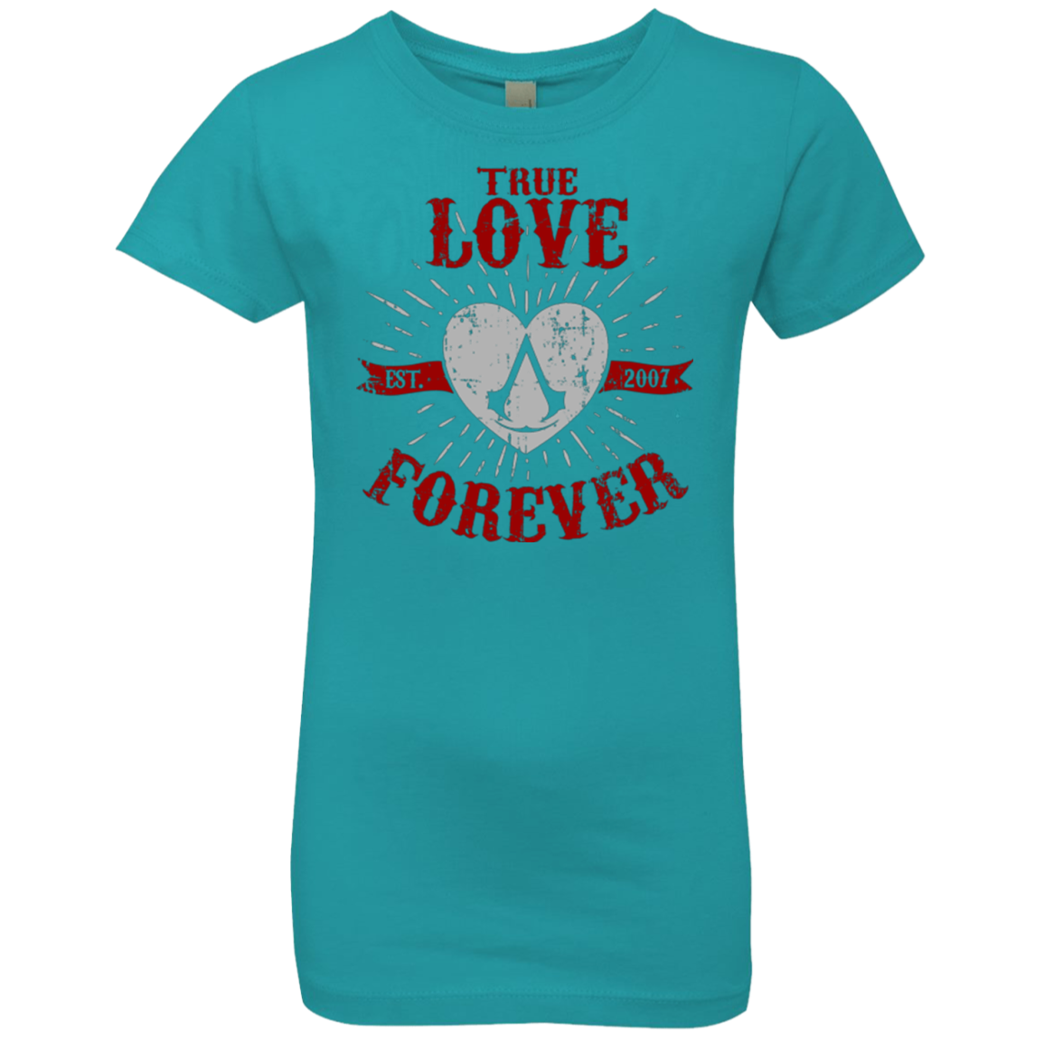 True Love Forever Assasin Girls Premium T-Shirt