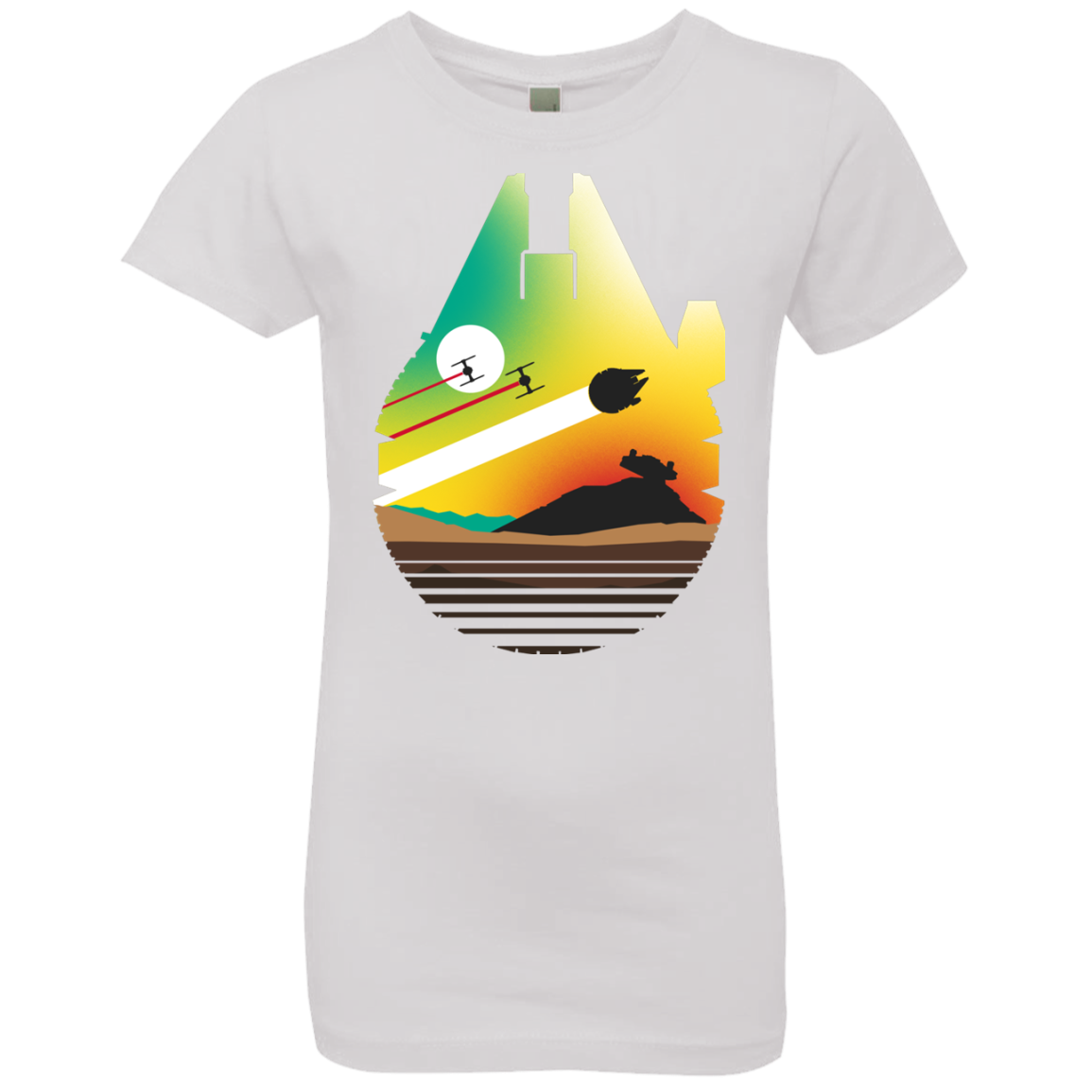 Escape from Desert Planet Girls Premium T-Shirt