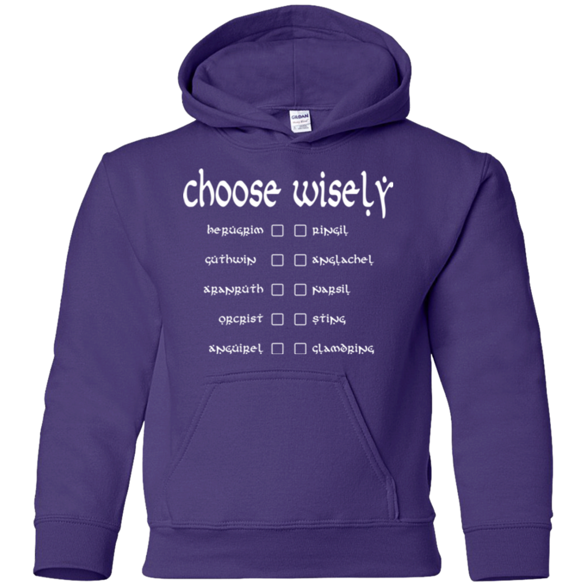 Choose wisely Youth Hoodie