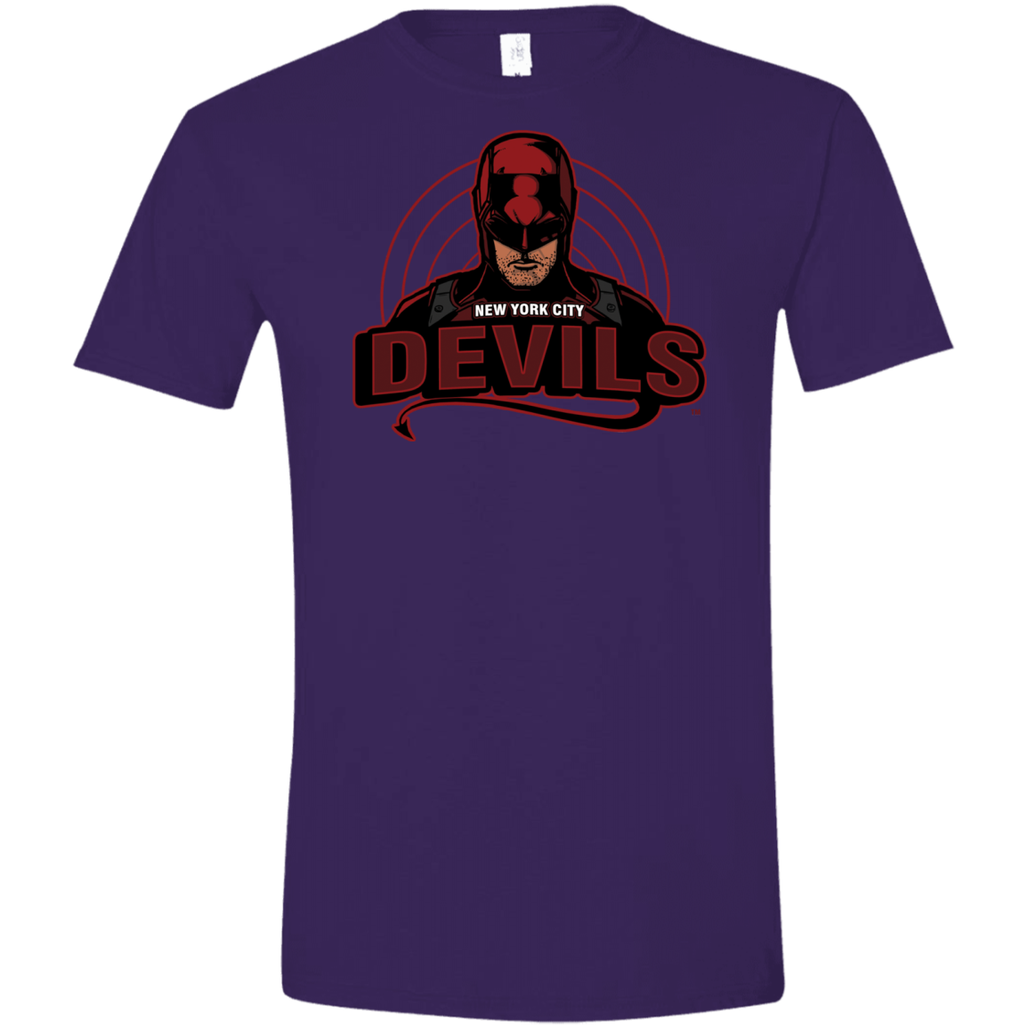 NYC Devils Men's Semi-Fitted Softstyle