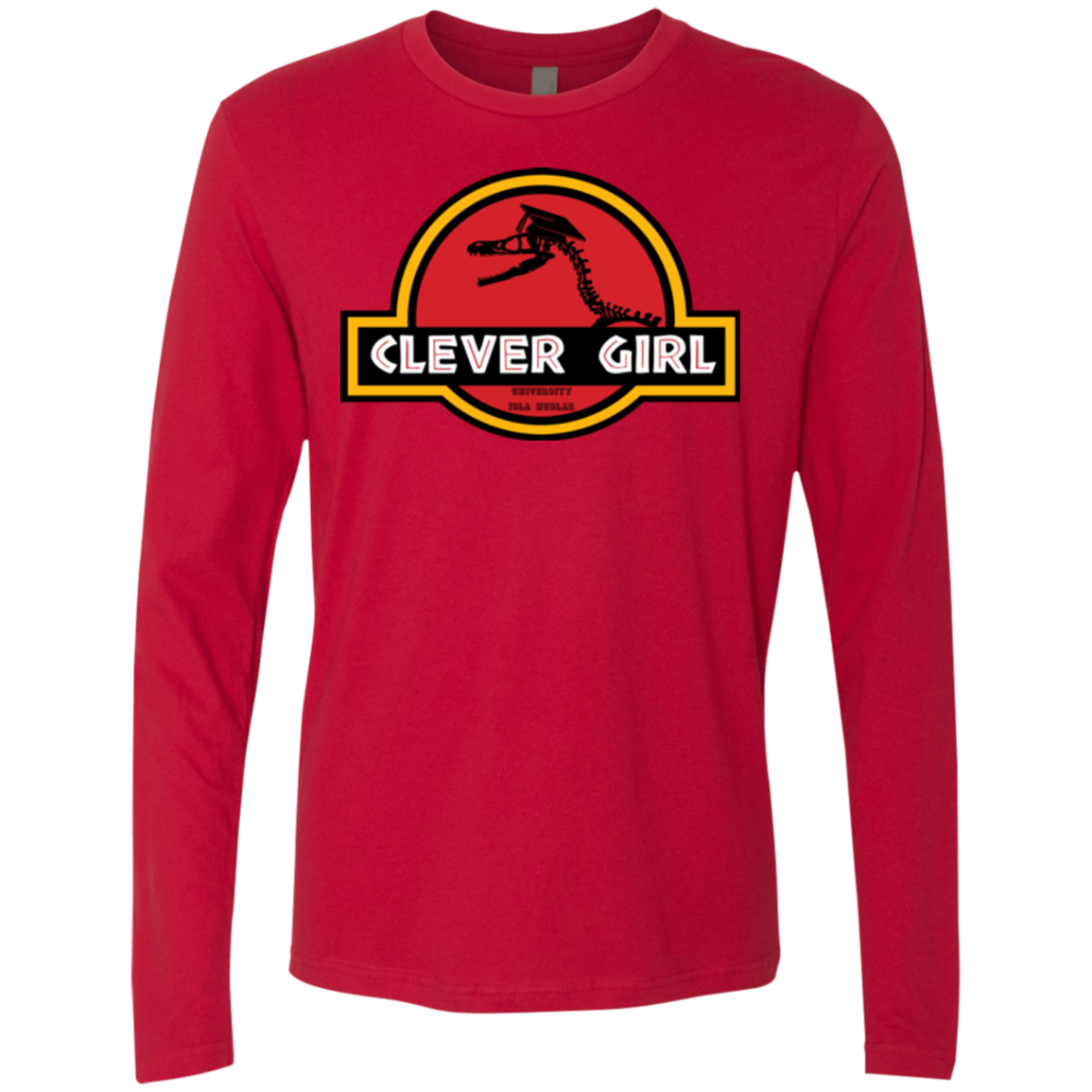 Clever Girl Men's Premium Long Sleeve