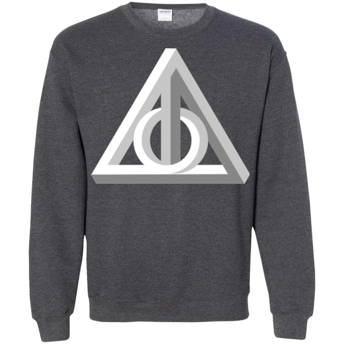 Deathly Impossible Hallows Crewneck Sweatshirt