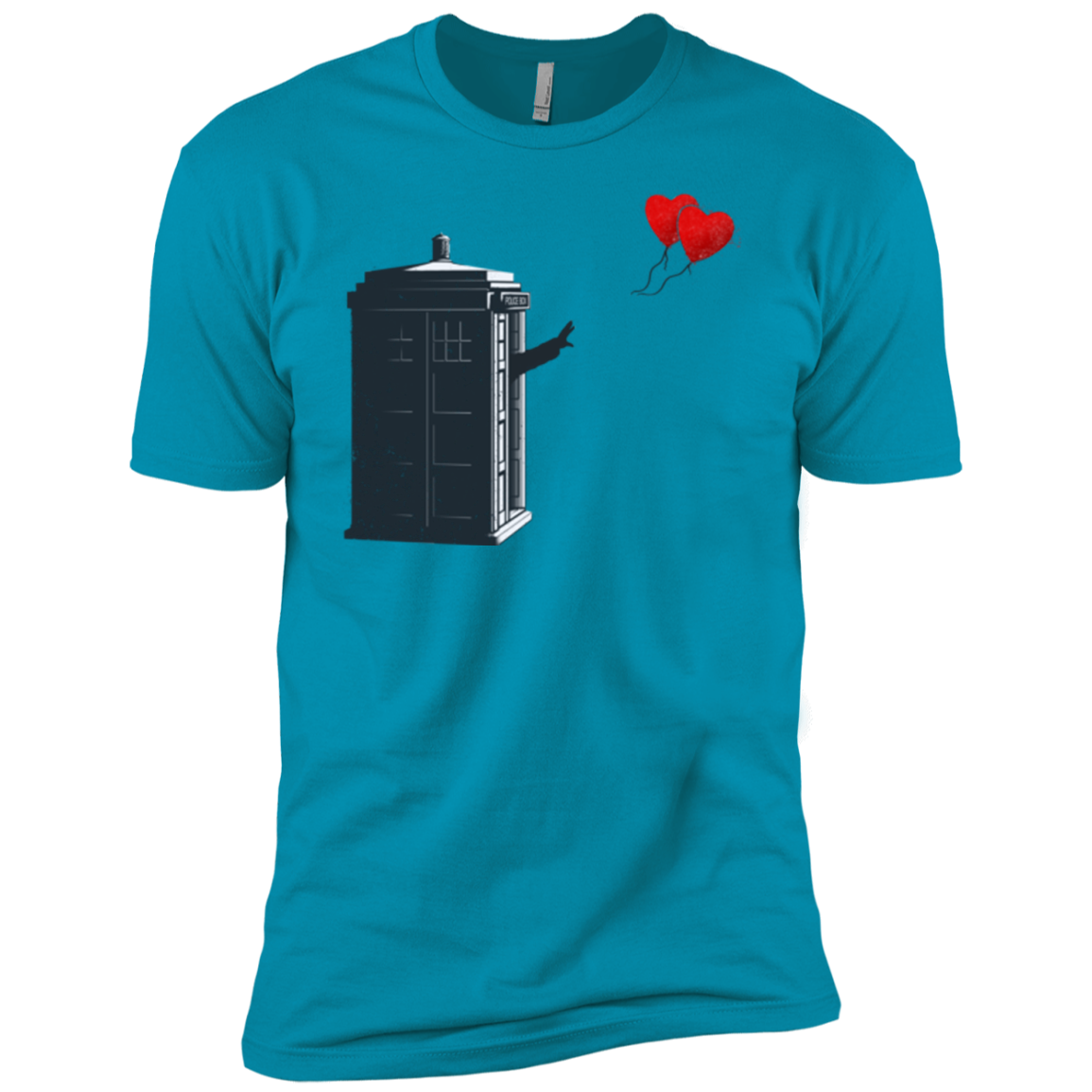 Dr Banksy Heart Balloon Boys Premium T-Shirt