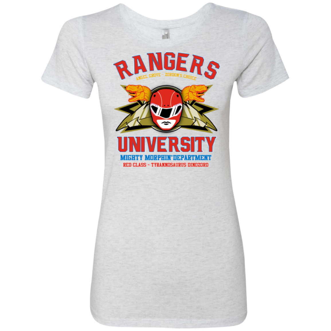 Rangers U - Red Ranger Women's Triblend T-Shirt