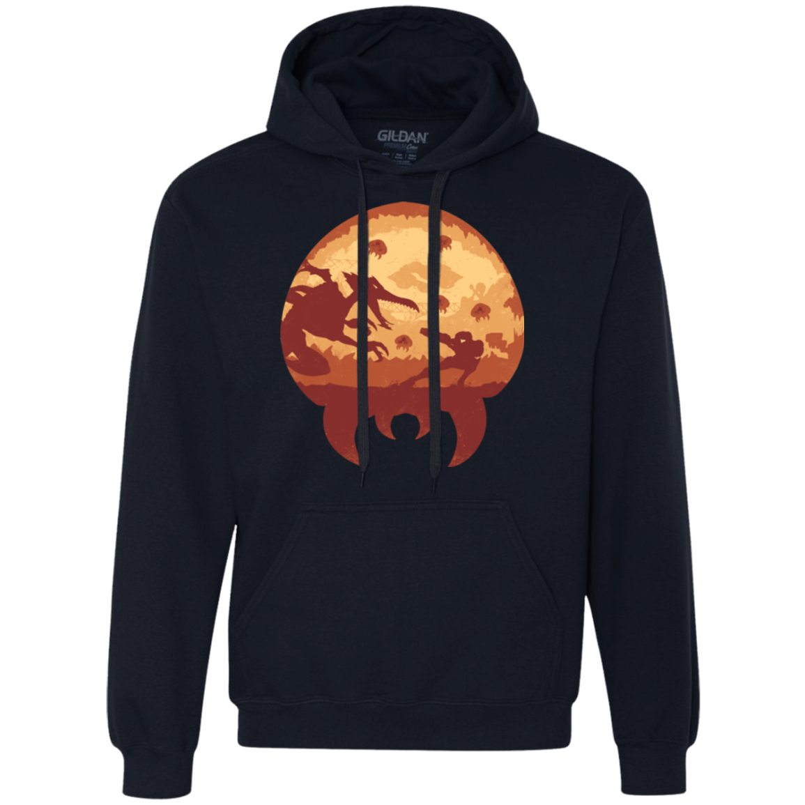Escape from Zebes Premium Fleece Hoodie