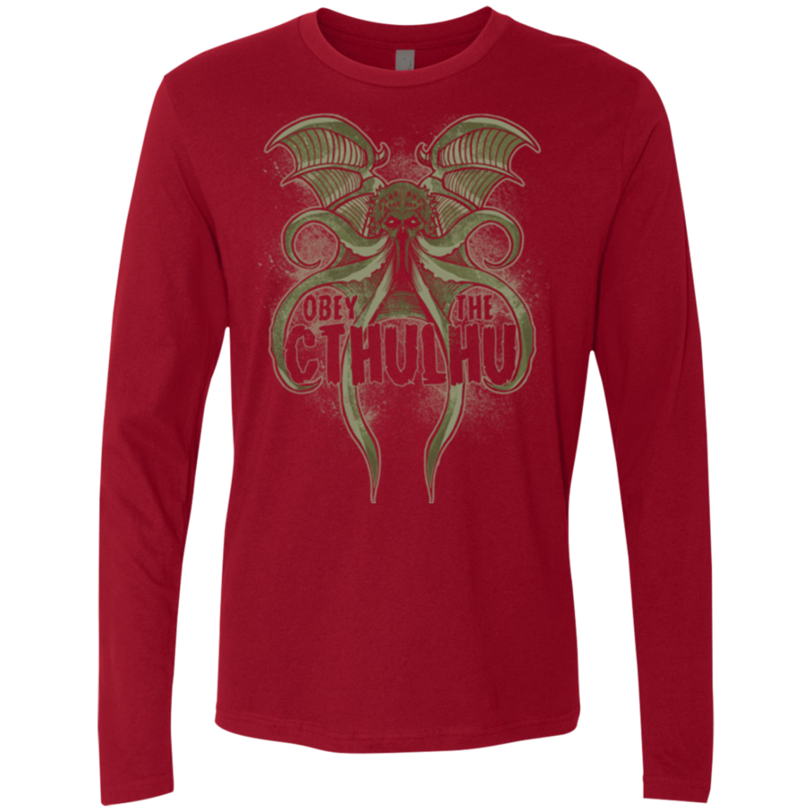 Obey the Cthulhu Men's Premium Long Sleeve