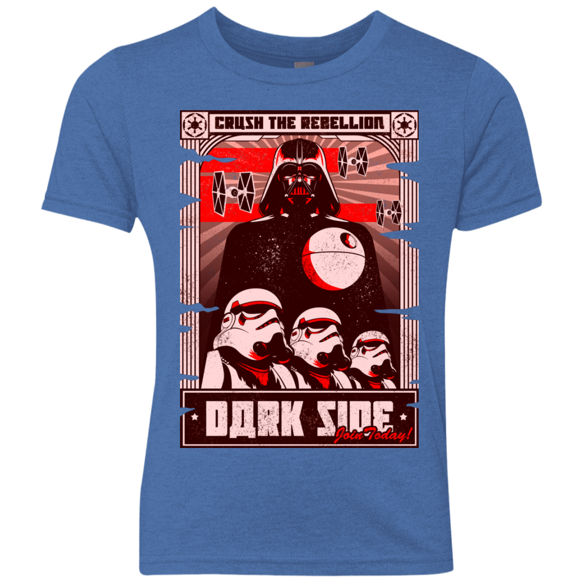 Join the Dark SIde Youth Triblend T-Shirt