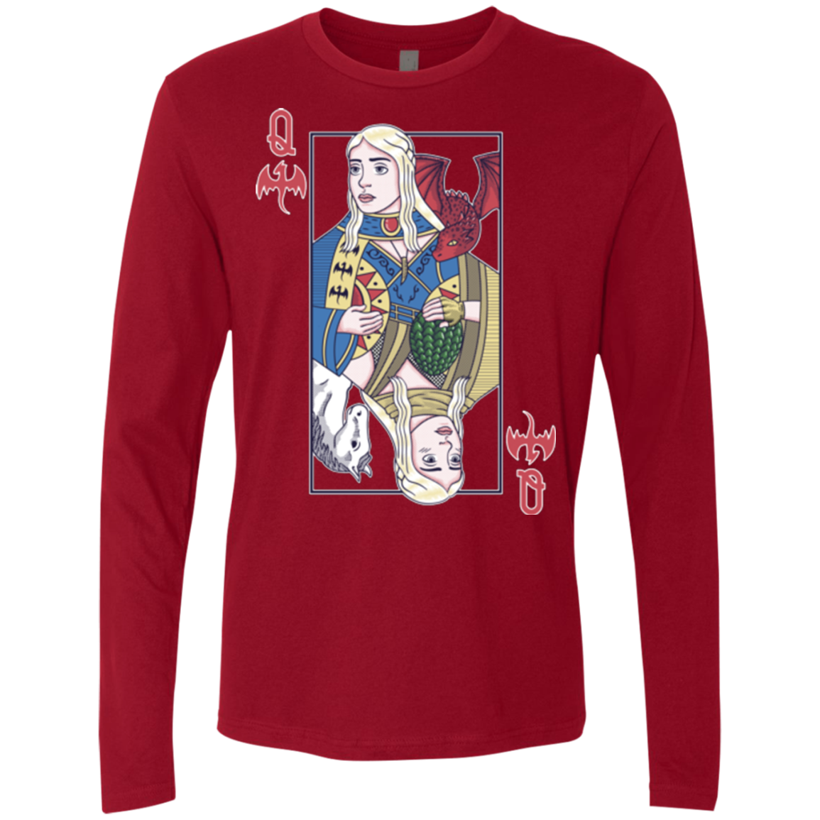 Queen of Dragons Men's Premium Long Sleeve