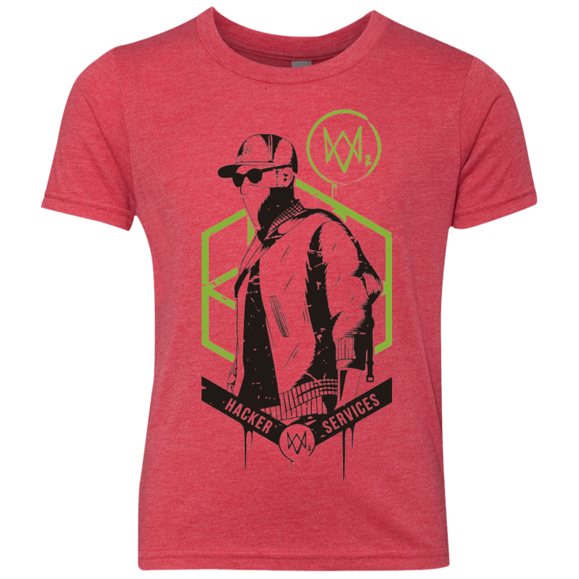 Watch Dogs 2 Hacker Services Youth Triblend T-Shirt