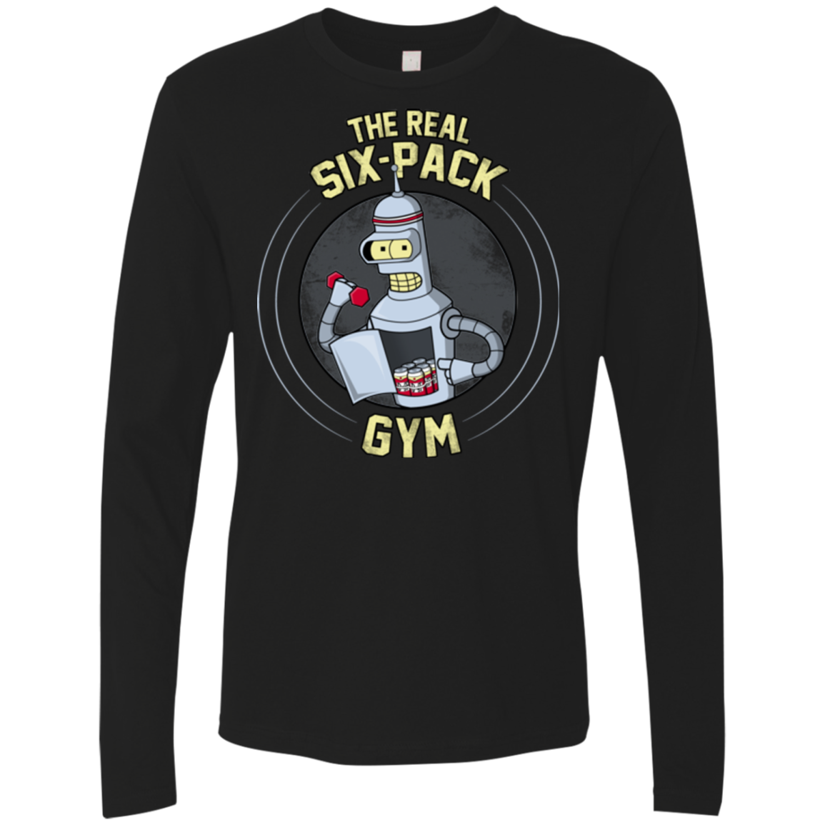 The Real Six Pack Men's Premium Long Sleeve
