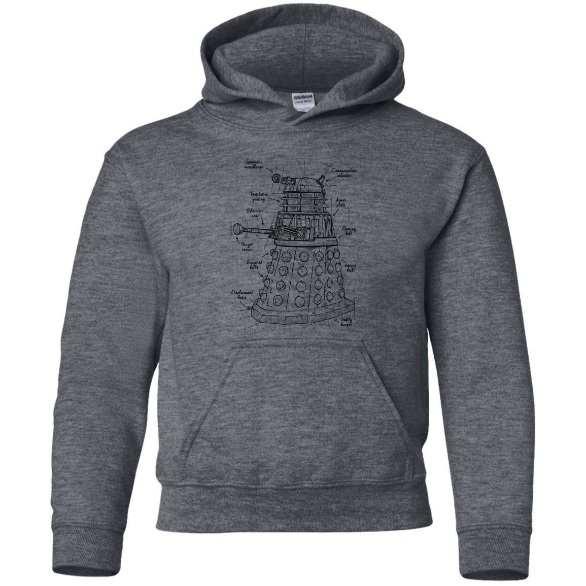 Dalek Plan Youth Hoodie