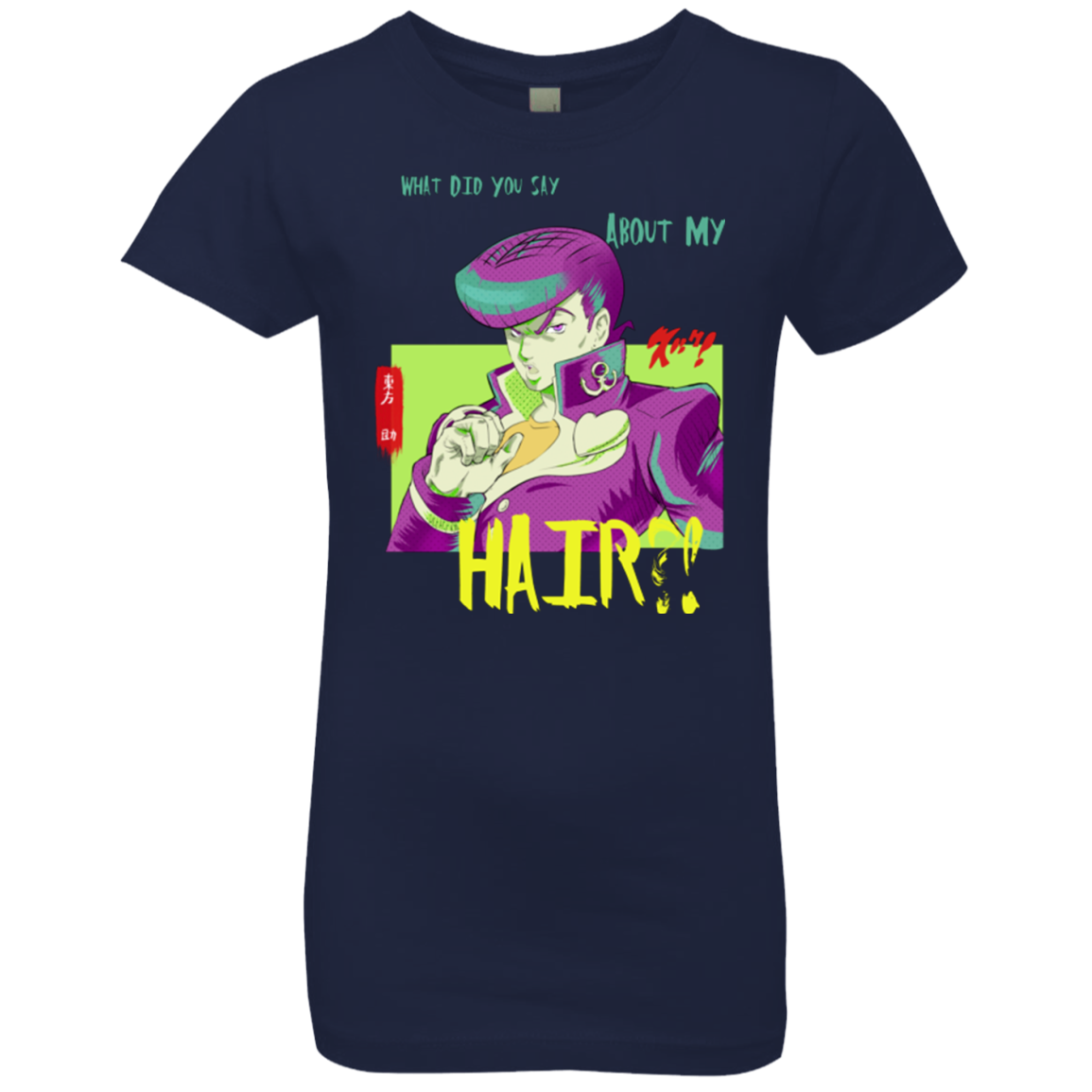 Jojo Josuke Bizarre Adventure Girls Premium T-Shirt