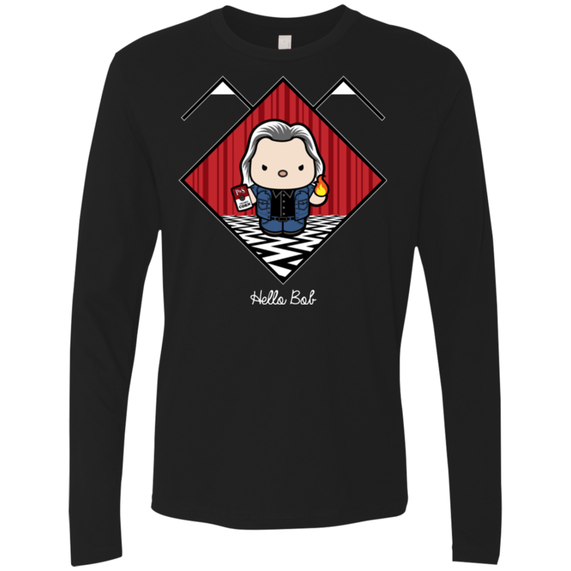 Hello Bob Men's Premium Long Sleeve