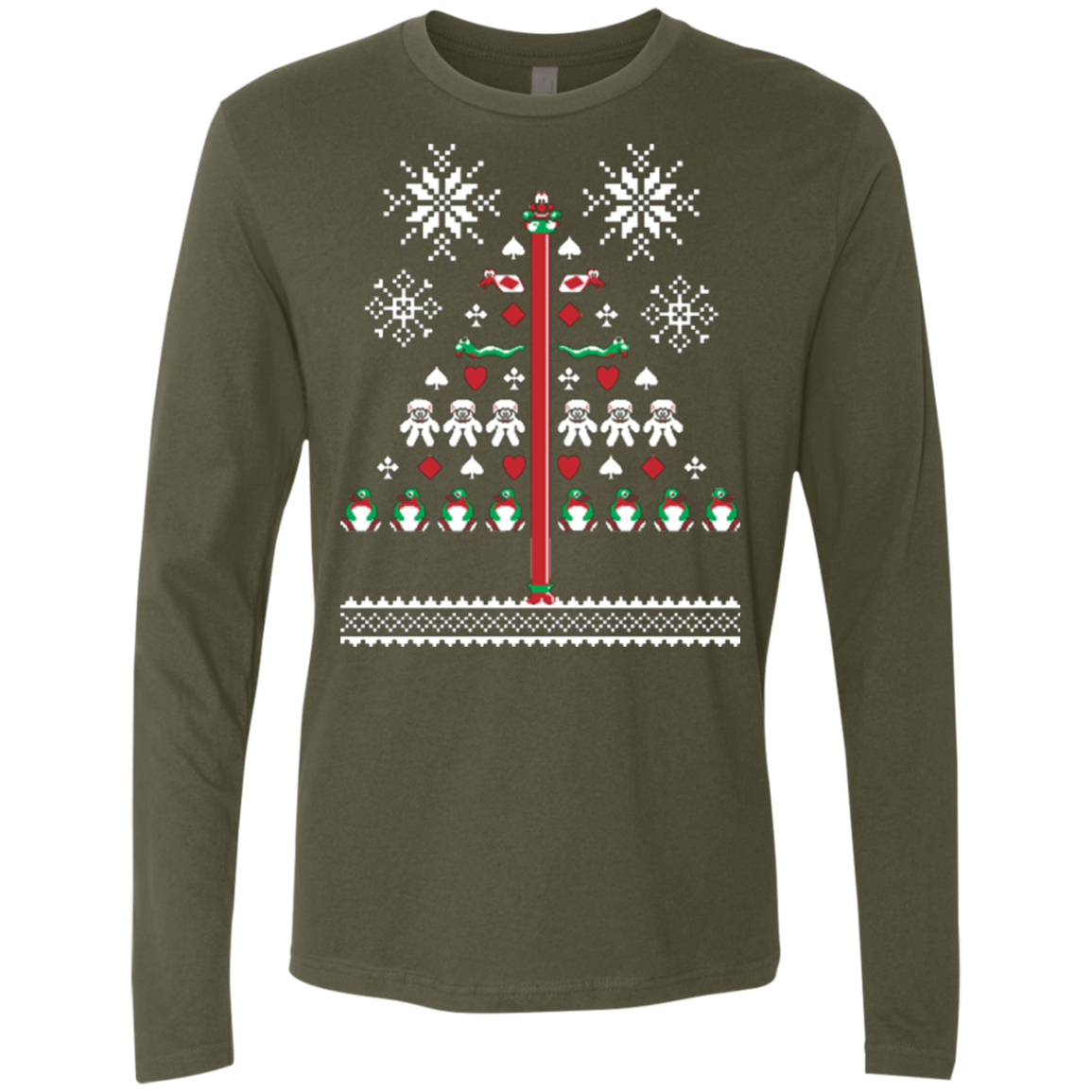 Operation Christmas Cod Men's Premium Long Sleeve