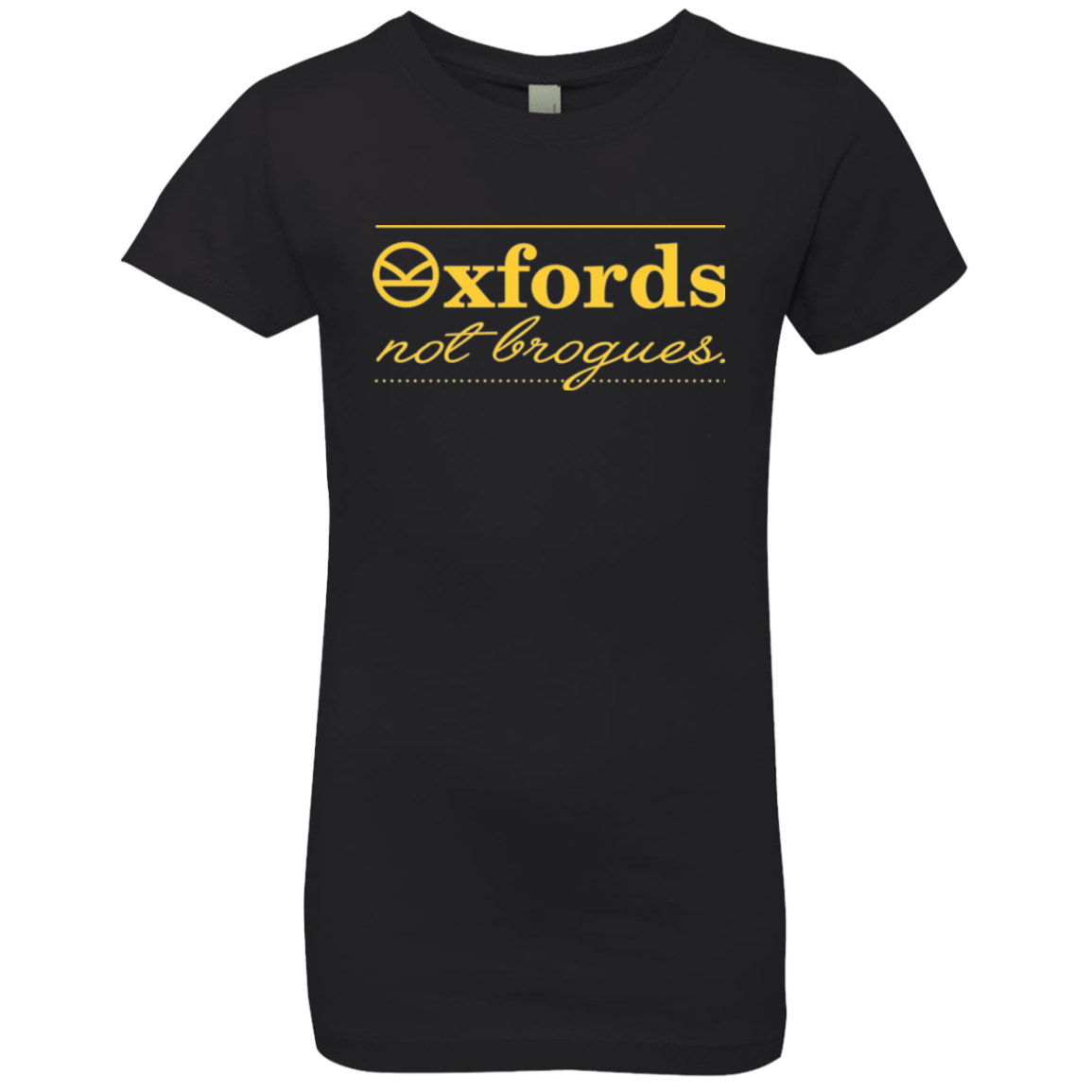 Oxfords Not Brogues Girls Premium T-Shirt